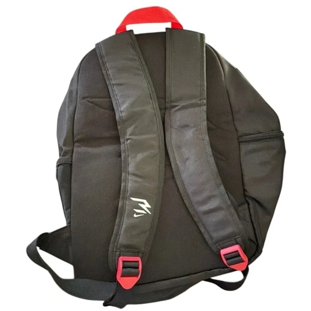 Nike Backpack 3BRAND Russell Wilson Large Black Action Red New NWT